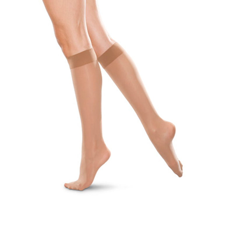 Knee - High Support Stockings 20 - 30 MMHG Closed - Toe - One pair (