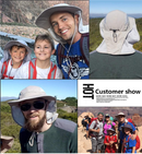 Lenikis Unisex Outdoor Activities UV Protection Sun Hats