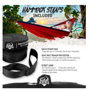 the Kootek Store Camping Hammock for Travel and Hiking Single & Double Outdoor Hammock Light