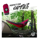 the Kootek Store Camping Hammock for Travel and Hiking Single & Double Outdoor Hammock Light